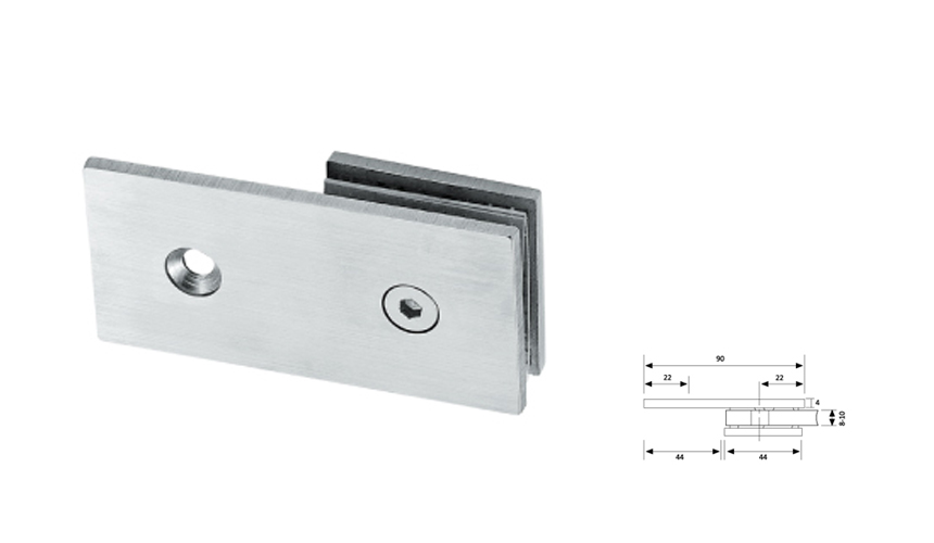 Glass Fix Clip,180°（Single）